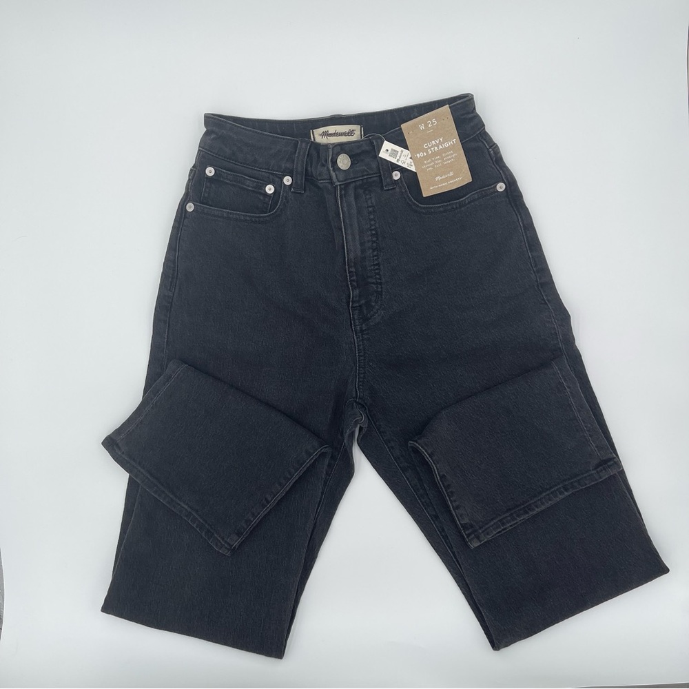 Madewell Men's Relaxed Black Jeans